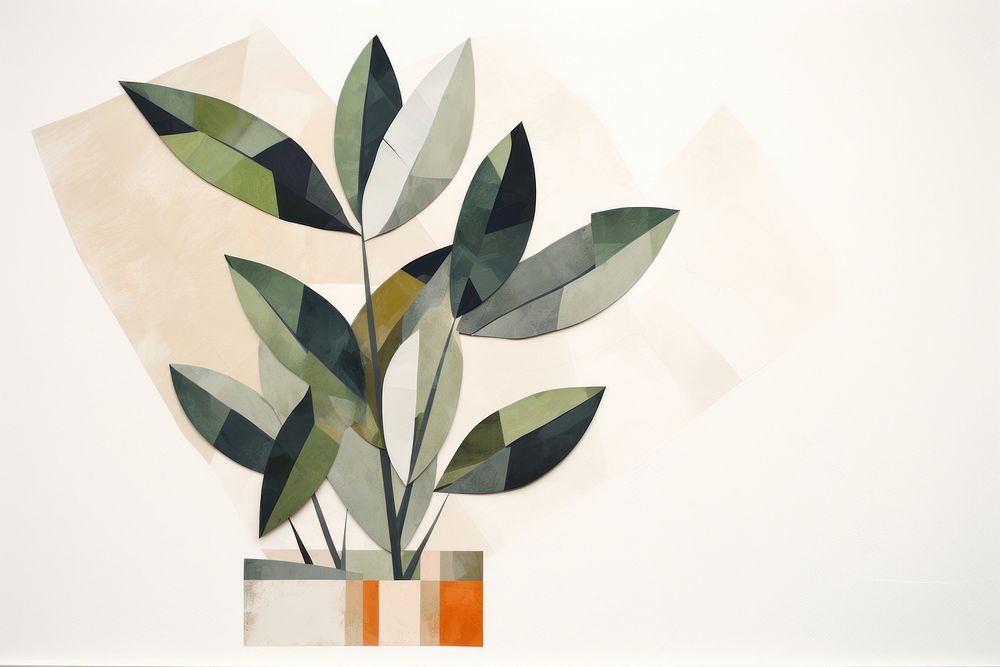 Plant art leaf creativity. AI generated Image by rawpixel.