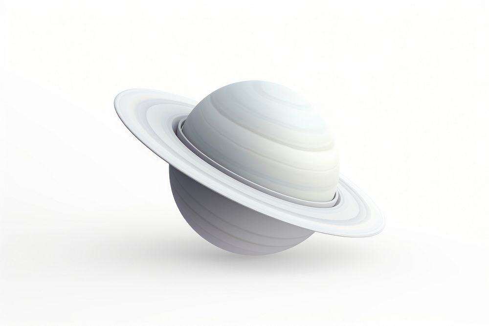 Saturn sphere space astronomy. AI generated Image by rawpixel.