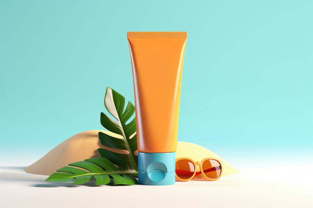 Body care sunscreen cosmetics dynamite. AI generated Image by rawpixel.