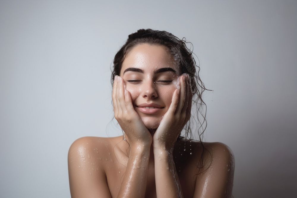 Body care washing bathing adult. AI generated Image by rawpixel.