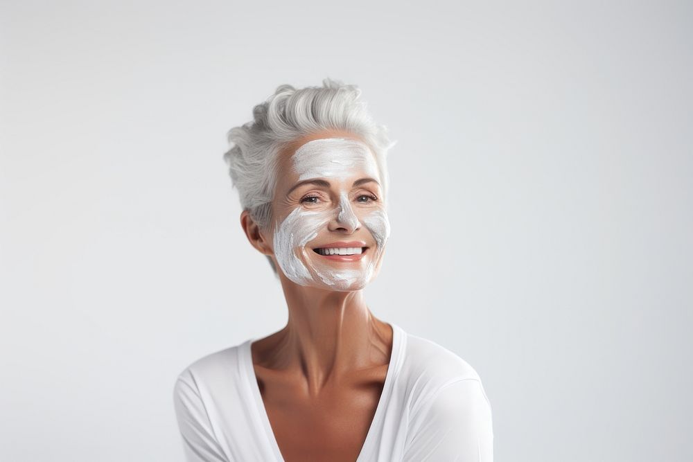 Body care portrait adult smile. AI generated Image by rawpixel.