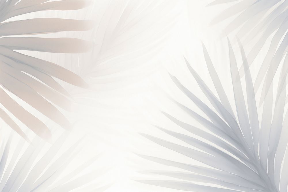 Palm leaves backgrounds white abstract. AI generated Image by rawpixel.