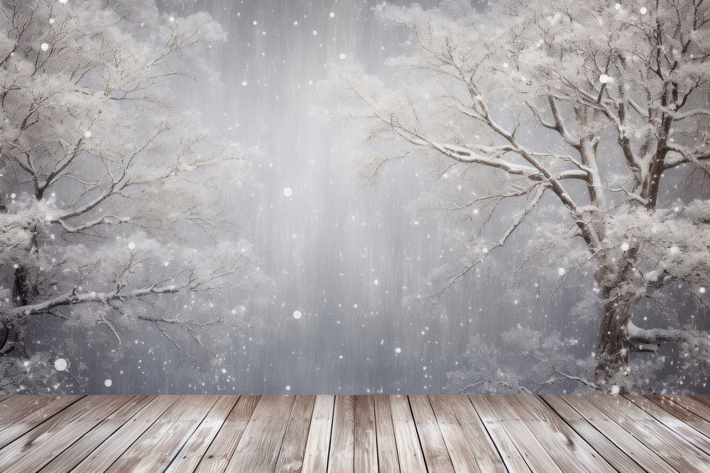 Winter tree wood backgrounds. AI generated Image by rawpixel.