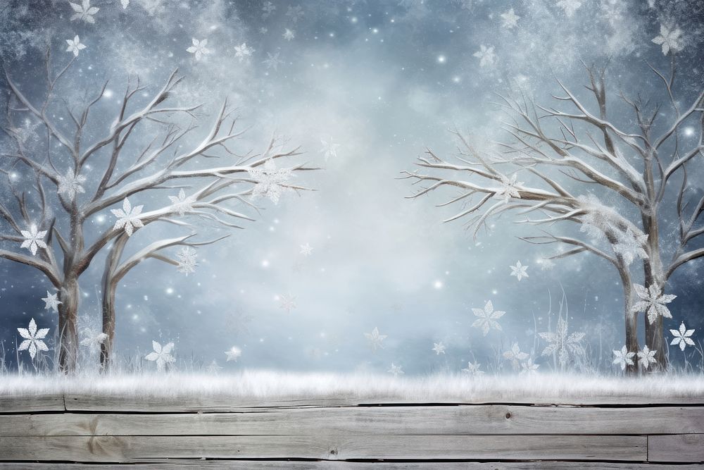 Winter backgrounds decoration christmas. AI generated Image by rawpixel.