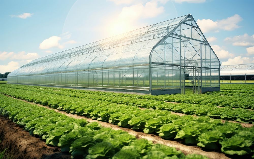 Lettuce agriculture greenhouse gardening. 