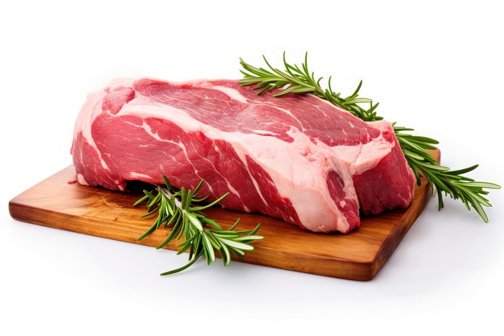 Meat pork butcher beef. AI generated Image by rawpixel.