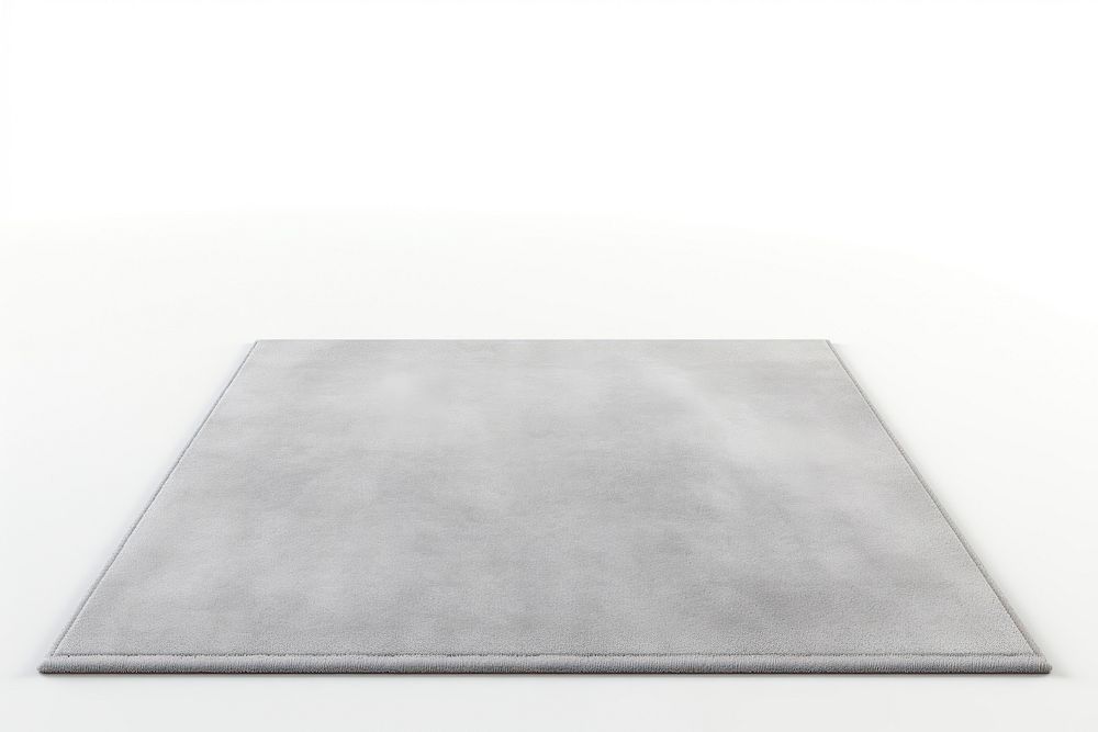 Grey rug backgrounds floor white background. AI generated Image by rawpixel.