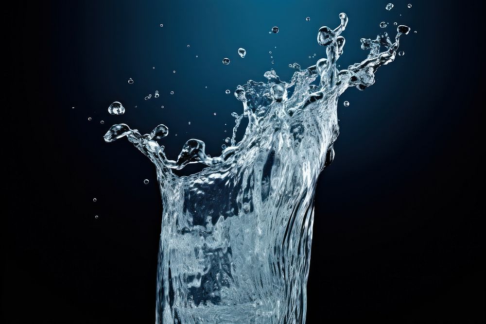 Water refreshment reflection freshness. AI generated Image by rawpixel.