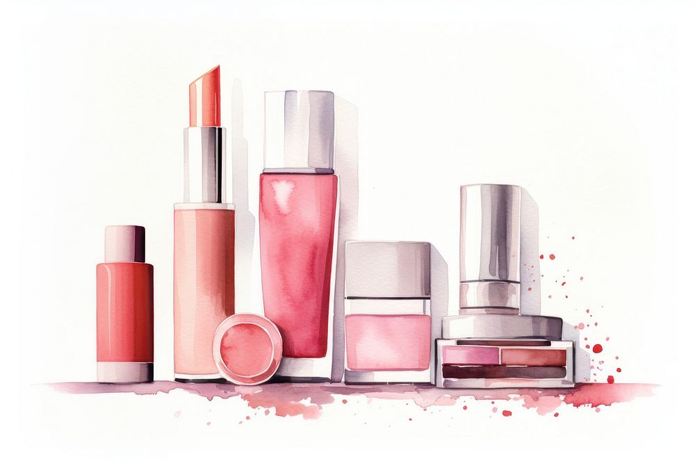 Cosmetics lipstick bottle container. AI generated Image by rawpixel.