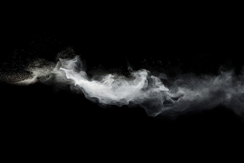 White simple mist spray particles backgrounds motion smoke. AI generated Image by rawpixel.