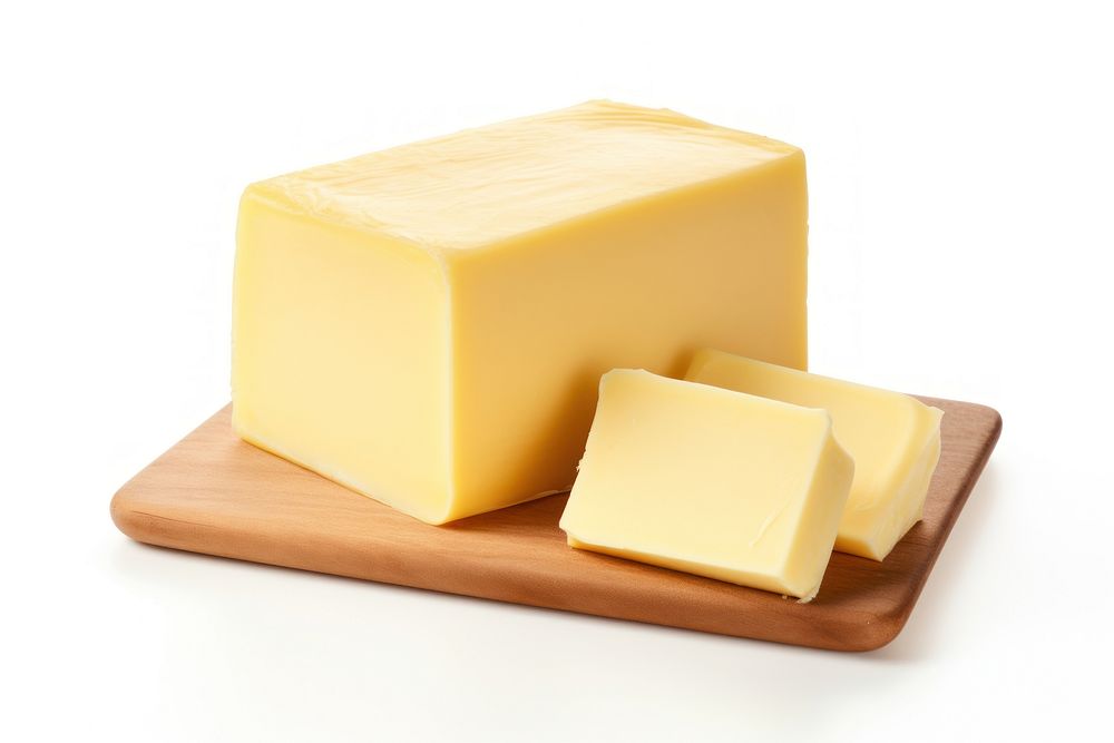 Butter cheese block food. AI generated Image by rawpixel.