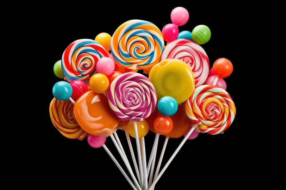 Lollipop confectionery candy food. AI generated Image by rawpixel.