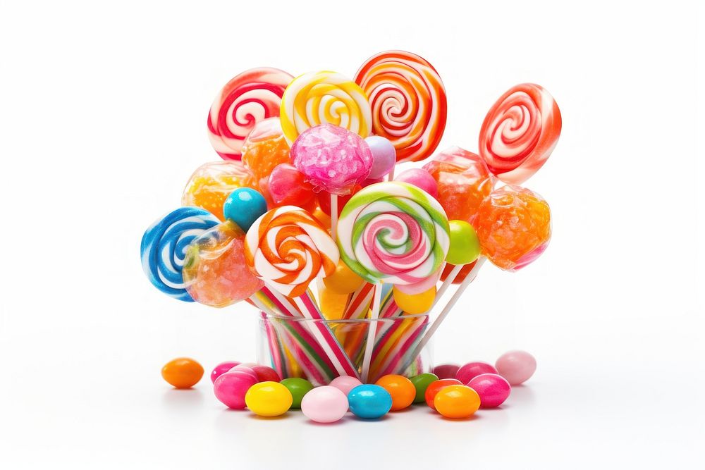 Lollipop confectionery dessert candy. AI generated Image by rawpixel.