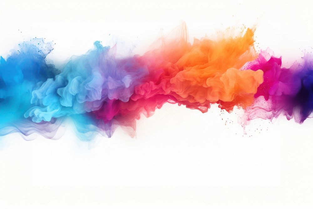 Colorful powder backgrounds abstract paint. AI generated Image by rawpixel.