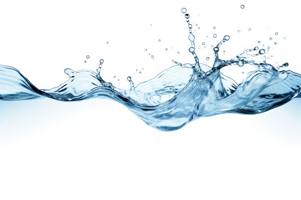 Water backgrounds white background water surface. AI generated Image by rawpixel.