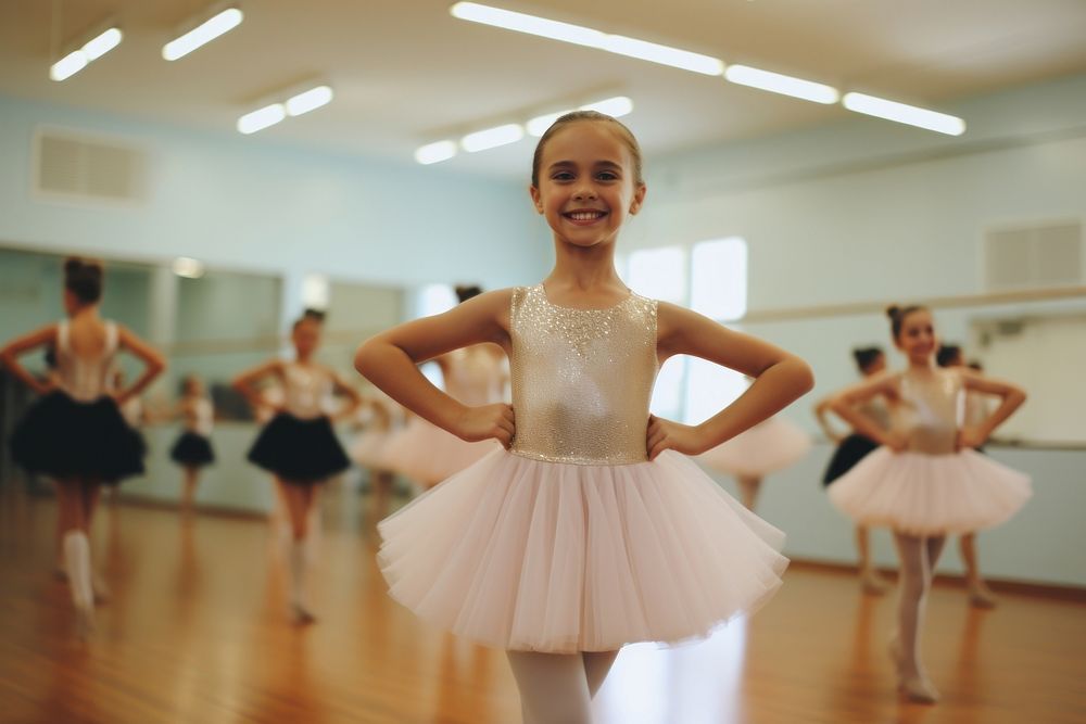 First Graders ballet dancing fashion. 