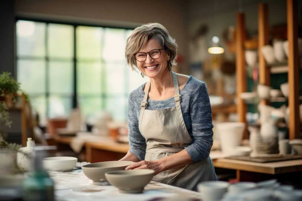 Pottery glasses adult women. 