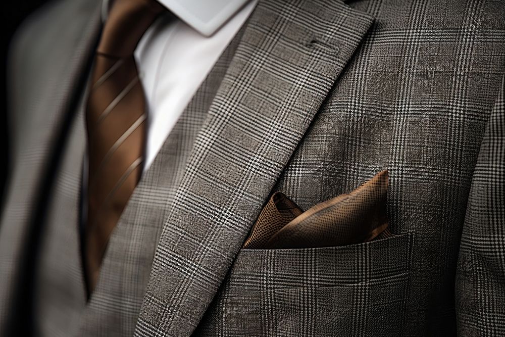 Suit necktie blazer accessories. AI generated Image by rawpixel.
