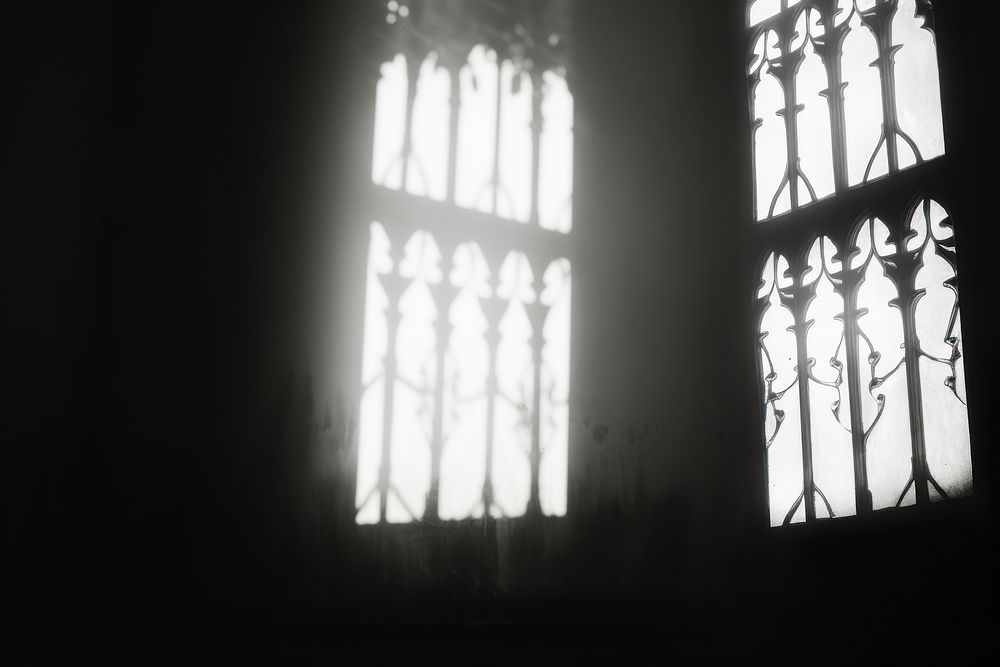Window light black spirituality. AI generated Image by rawpixel.