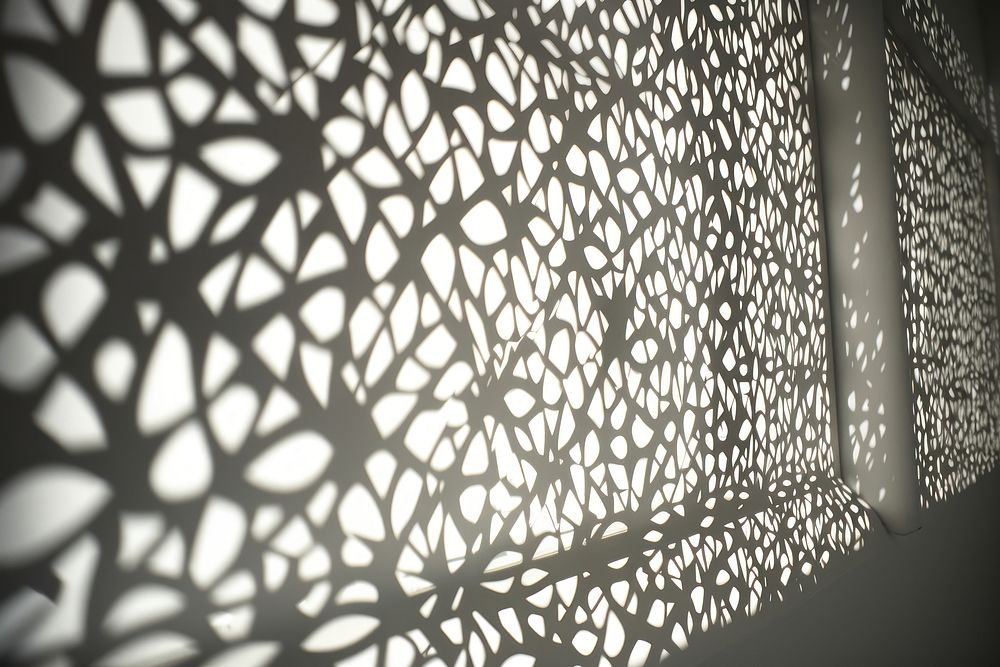 Wall architecture shadow window. 