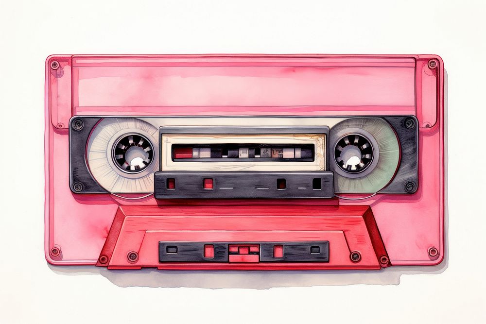 Cassette electronics technology nostalgia. AI generated Image by rawpixel.