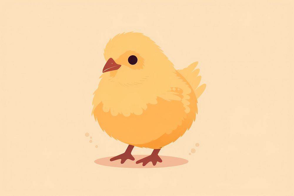 Chick animal canary bird. 