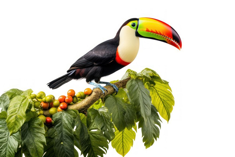 Toucan animal bird beak. AI generated Image by rawpixel.