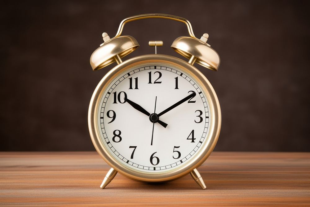 Alarm clock furniture appliance deadline. 