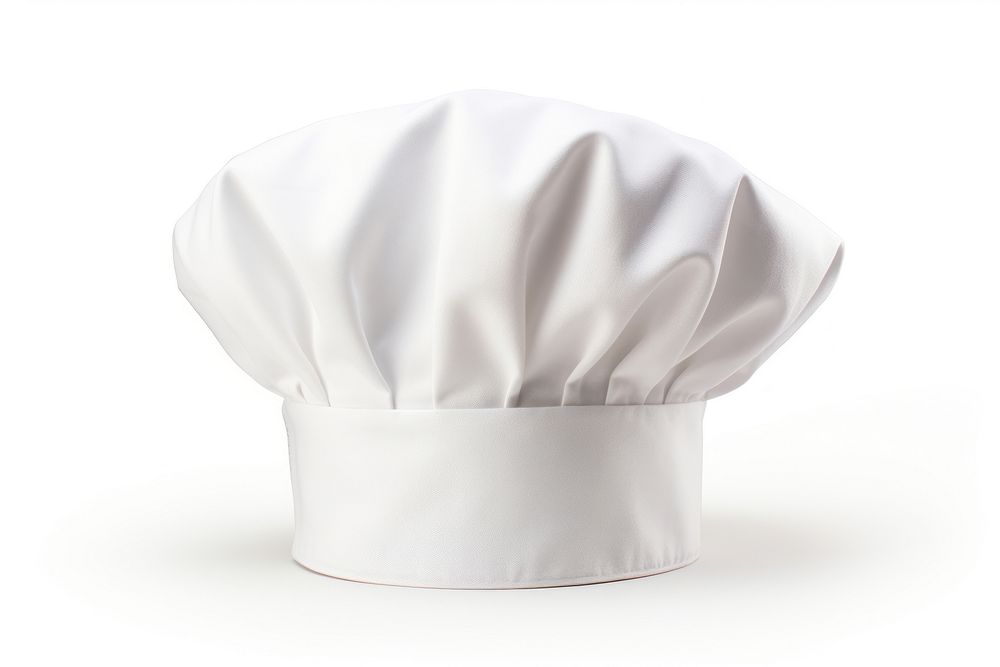 Chef hat white white background simplicity. AI generated Image by rawpixel.
