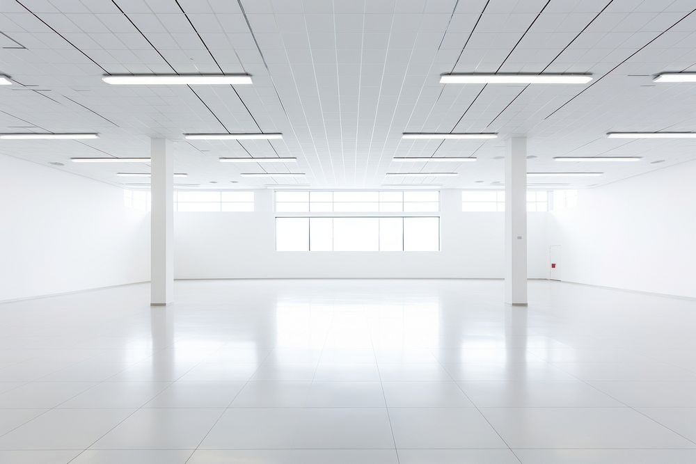 Floor architecture headquarters daylighting. AI generated Image by rawpixel.