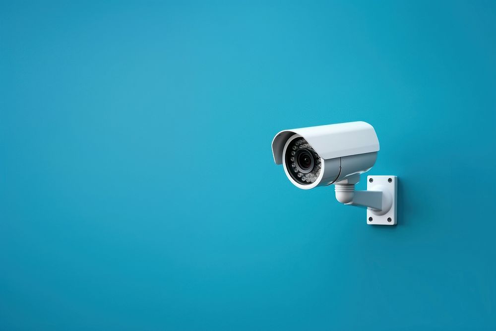 Security camera surveillance electronics technology. AI generated Image by rawpixel.