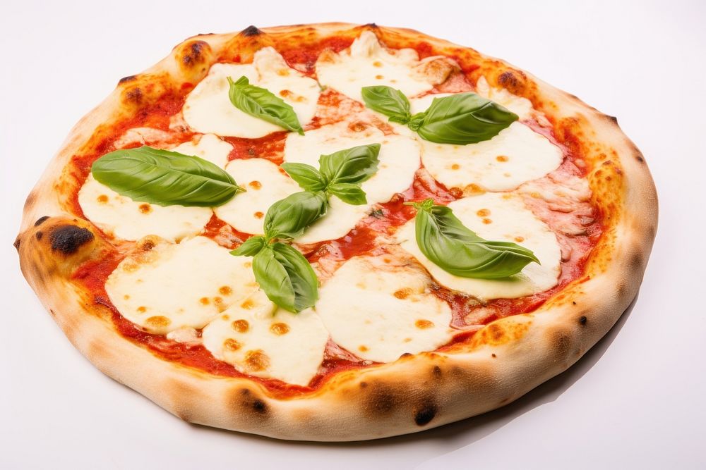 Pizza Mozzarella pizza mozzarella food. AI generated Image by rawpixel.
