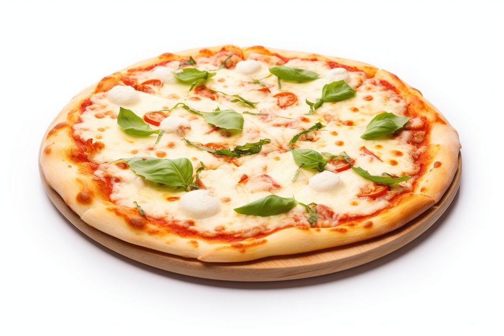 Pizza Mozzarella pizza mozzarella food. AI generated Image by rawpixel.