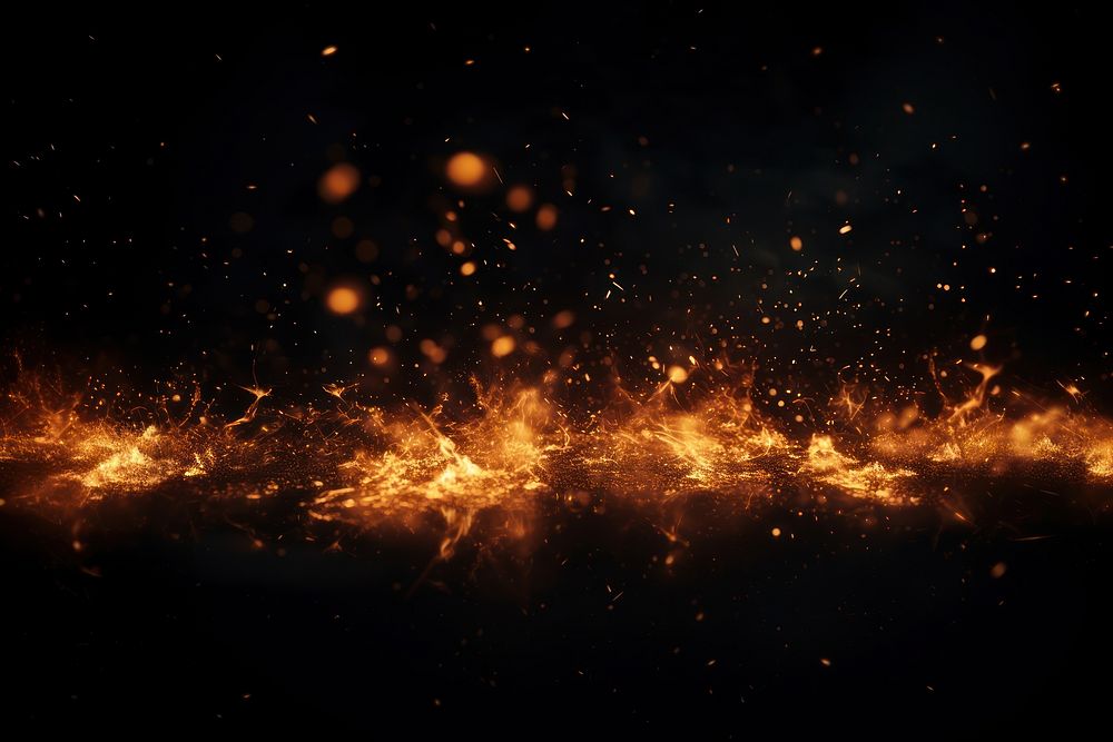 Some blowing Fire sparks fire backgrounds night. AI generated Image by rawpixel.