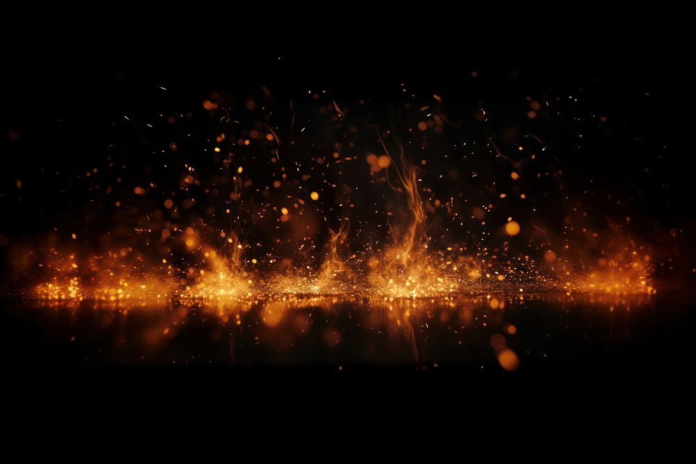 Some blowing Fire sparks fire backgrounds fireworks. AI generated Image by rawpixel.