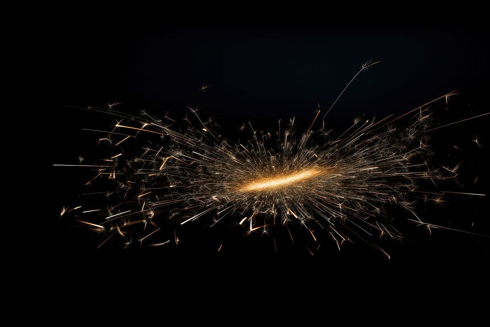 Some grinding sparks fireworks outdoors nature. AI generated Image by rawpixel.