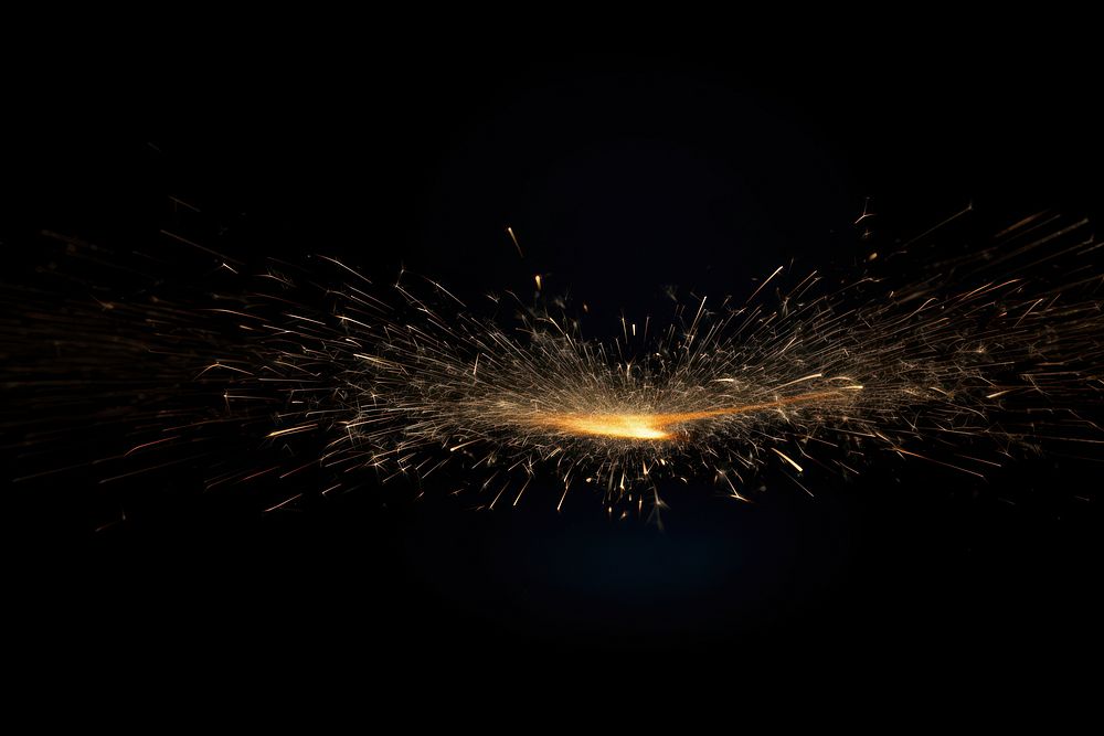 Some grinding sparks fireworks nature light. AI generated Image by rawpixel.