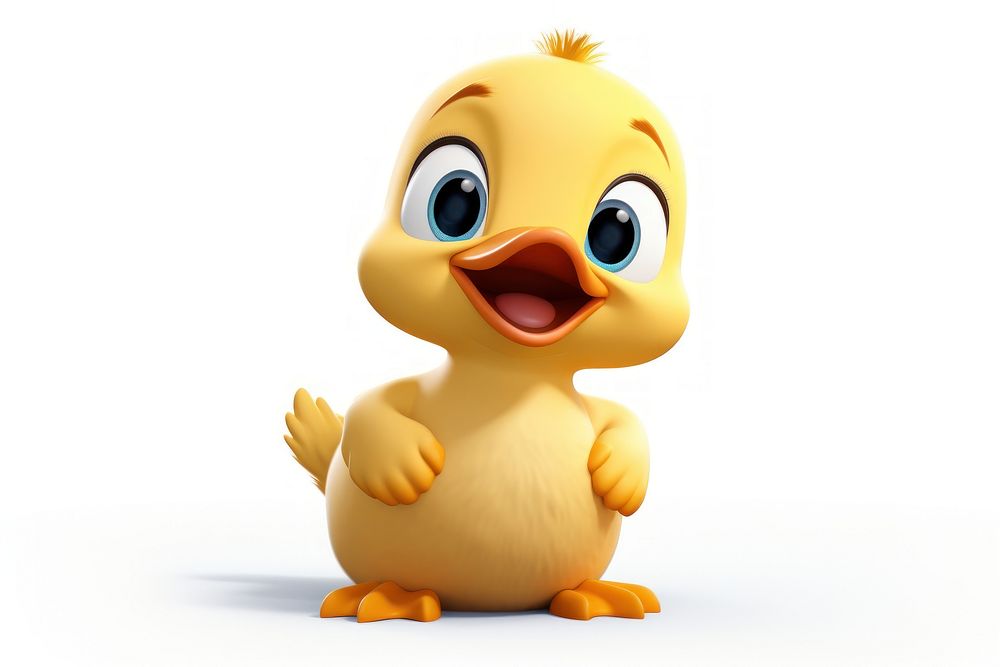 Cute animals cartoon duck toy