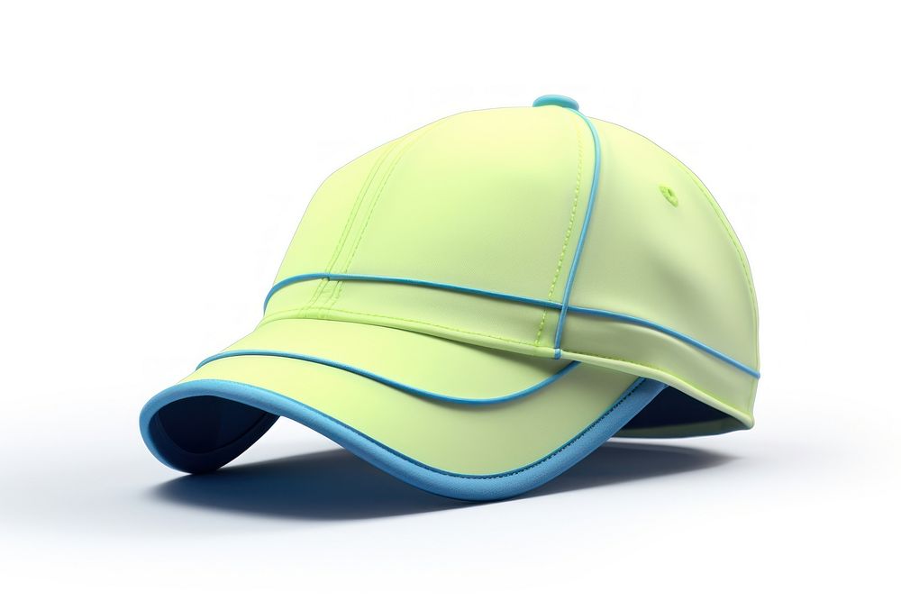 Tennis hat white background headwear headgear. AI generated Image by rawpixel.