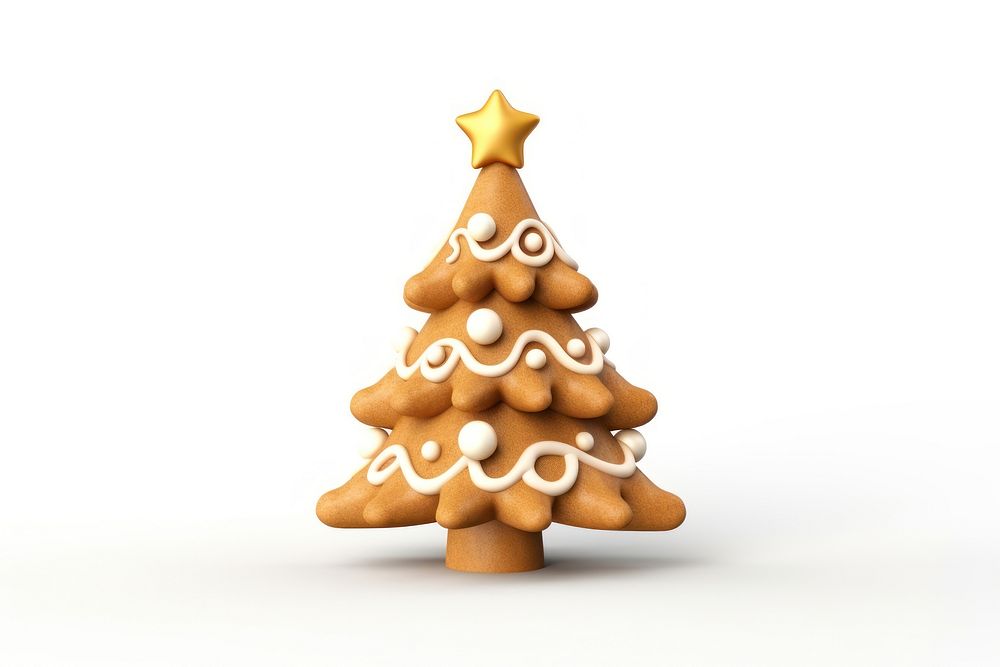 Christmas tree Gingerbread gingerbread christmas cookie. AI generated Image by rawpixel.