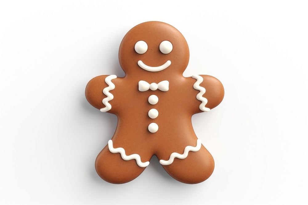 Gingerbread Christmas man gingerbread christmas dessert. AI generated Image by rawpixel.