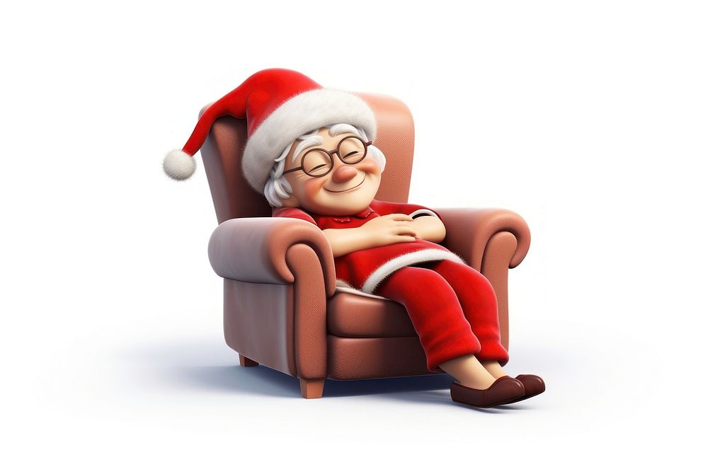 Furniture armchair smiling cartoon. AI generated Image by rawpixel.