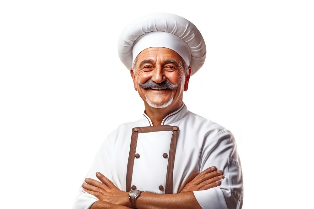 Chef smile portrait adult. AI generated Image by rawpixel.