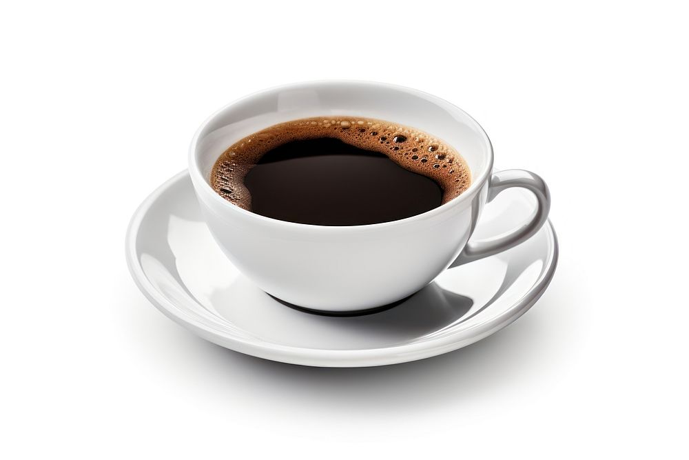 Coffee cup saucer drink. AI generated Image by rawpixel.