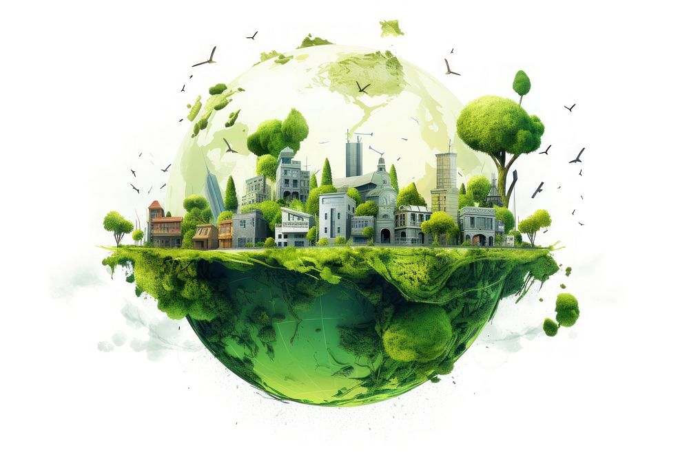 Environment eco life plant green. AI generated Image by rawpixel.