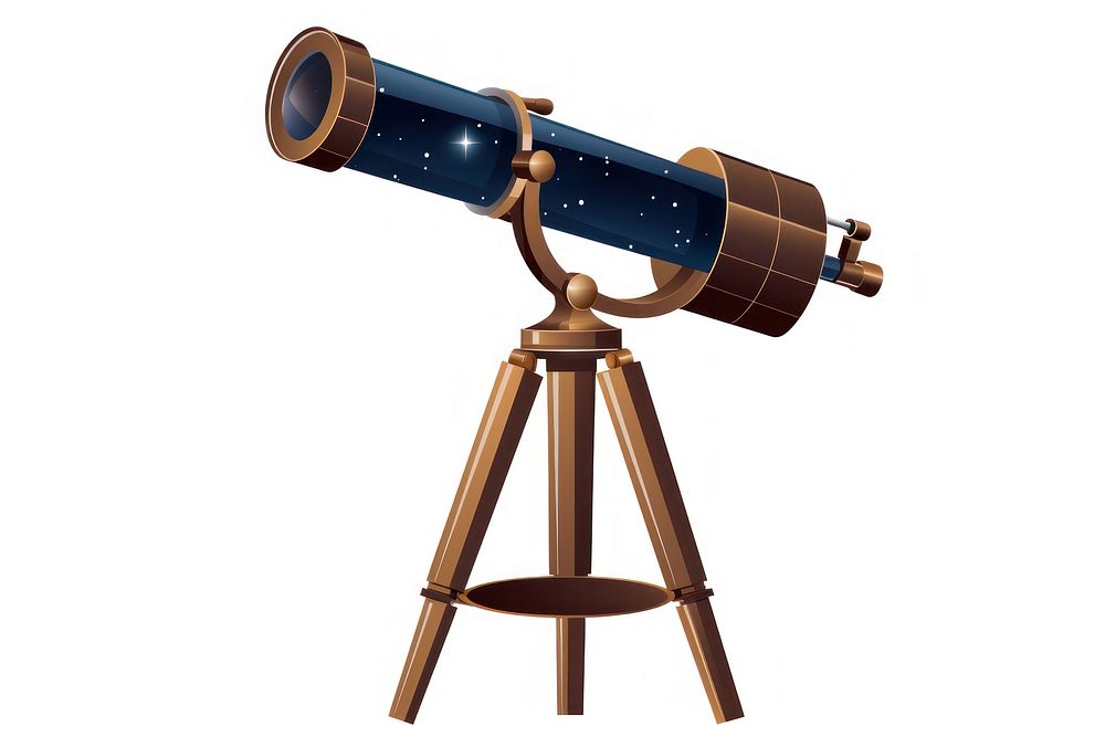 Telescope astronomy binoculars technology. AI generated Image by rawpixel.