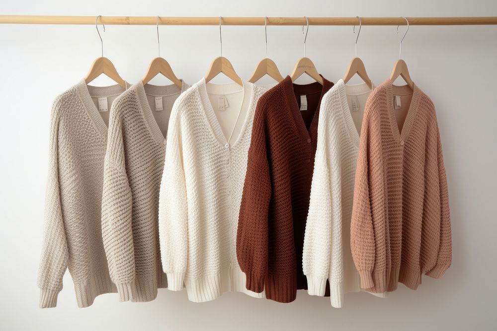 Cardigans sweater fashion white.