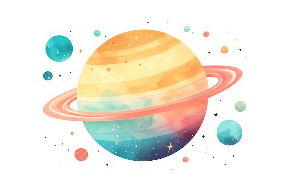 Planets space universe astronomy. AI generated Image by rawpixel.