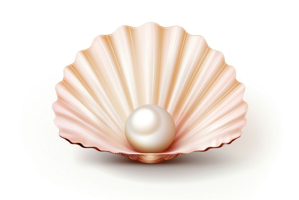 Shell pearl seashell jewelry. AI generated Image by rawpixel.