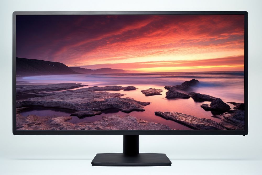 4k monitor television screen electronics. 